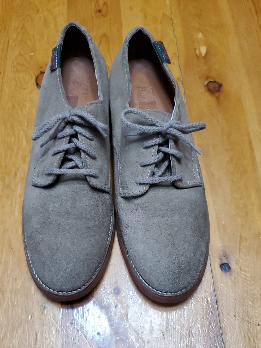 women's genuine suede denise oxford size 9